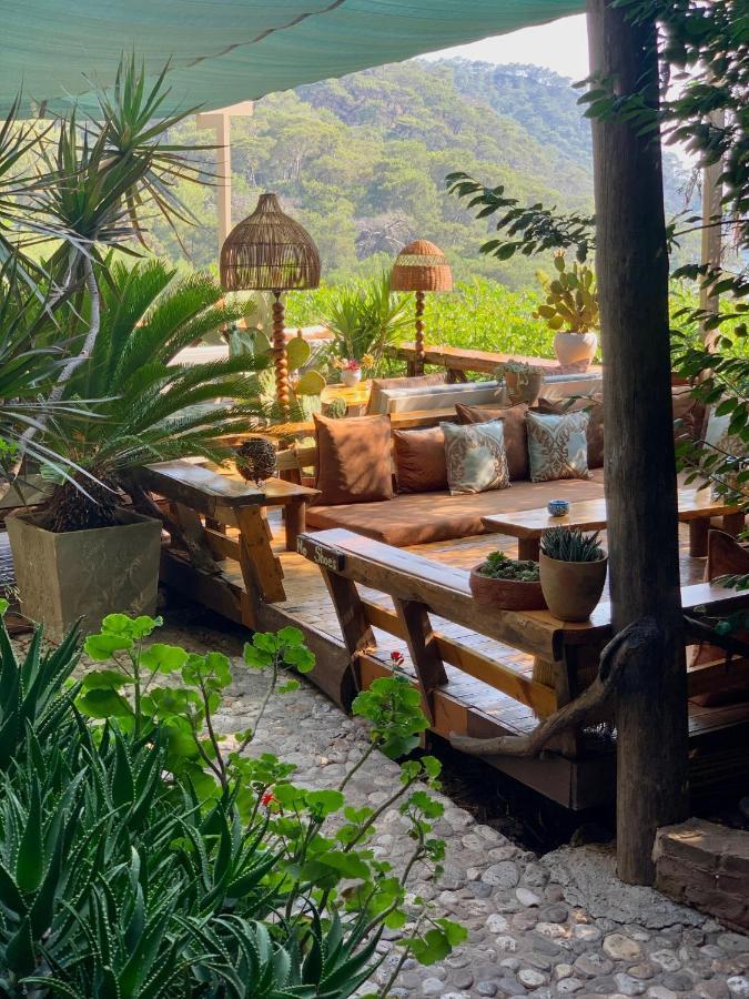 Large Bungalow With Sea View In Kabak Bay, Oeluedeniz Fethiye Dış mekan fotoğraf