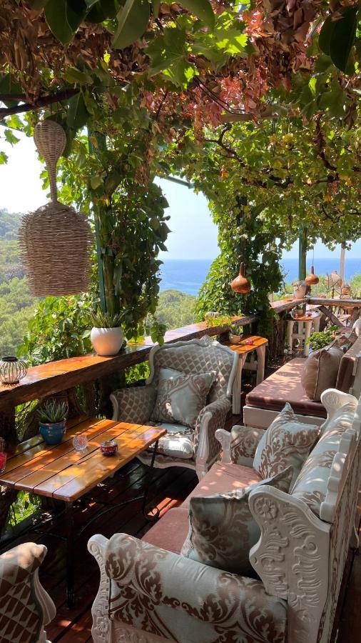 Large Bungalow With Sea View In Kabak Bay, Oeluedeniz Fethiye Dış mekan fotoğraf